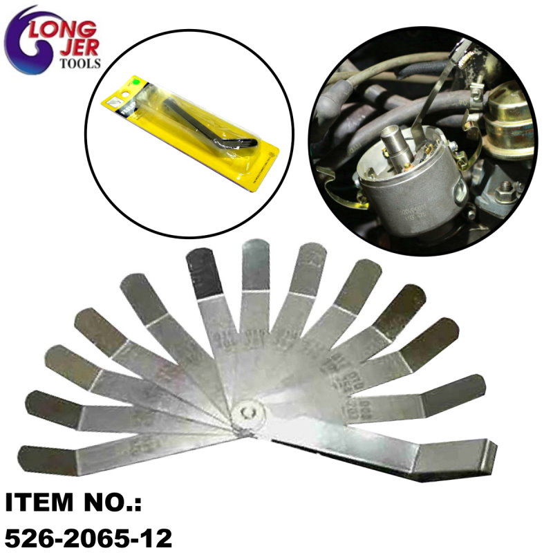 12PCS BLADE OFFSET FEELER GAUGE